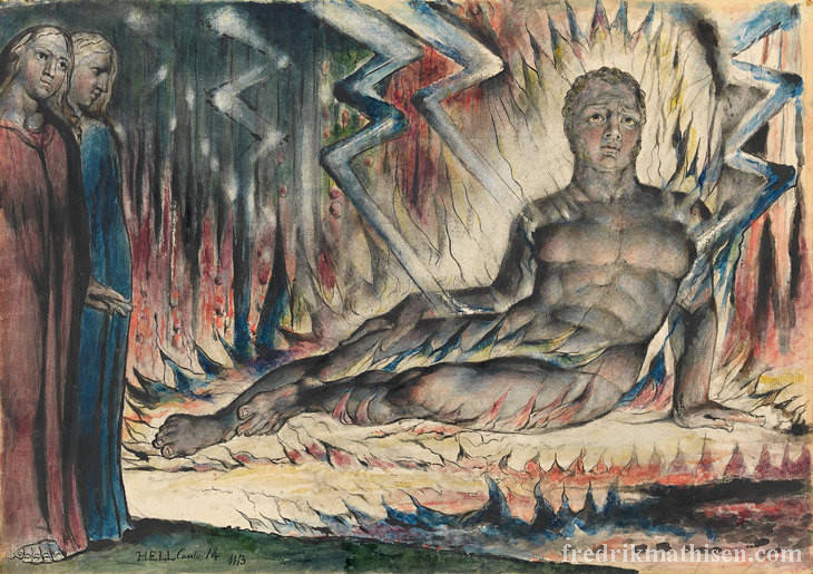 William Blake เป็นนักเขียนและศิลปินในศตวรรษที่ 19 ซึ่งได้รับการยกย่องว่าเป็นบุคคลสำคัญของยุคโรแมนติก งานเขียนของเขามีอิทธิพล