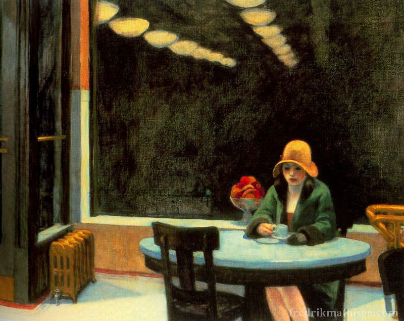 Edward Hopper ศิลปินเอ็ดเวิร์ด ฮ็อปเปอร์เป็นจิตรกรที่อยู่เบื้องหลังร้านอาหารมื้อดึกอันโด่งดัง Nighthawks ท่ามกลางผลงานที่มีชื่อเสียงอื่นๆ