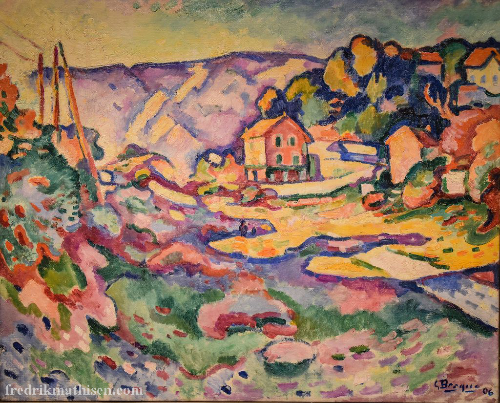 Georges Braque เป็นจิตรกรชาวฝรั่งเศสในศตวรรษที่ 20 ที่รู้จักกันเป็นอย่างดีในการประดิษฐ์ Cubism กับ Pablo Picasso Braque เป็นจิตรกร