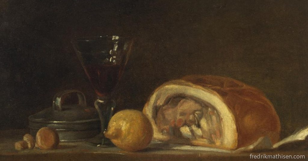 ไม่ค่อยมีใครรู้เกี่ยวกับช่วงเริ่มต้นชีวิตของ Jean-Baptiste-Siméon Chardin ในช่วงปีแรกๆ Chardin เกิดที่ Rue de Seine
